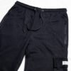 Black Baggy Cargo Sweatpants