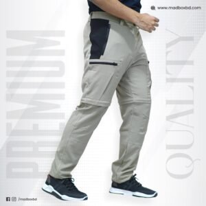 Sports Trouser 2 in 1 Biscuit