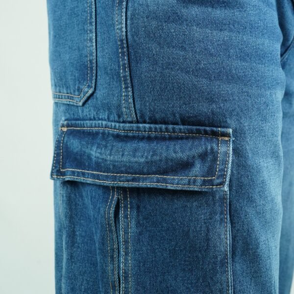 Denim 6 Pocket Baggy Navy