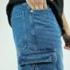 Denim 6 Pocket Baggy Navy