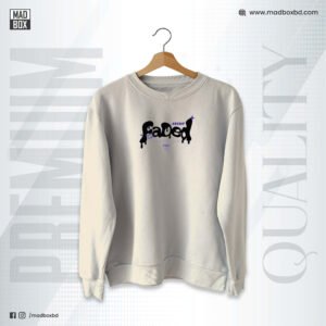 Sweatshirt Cream Faded