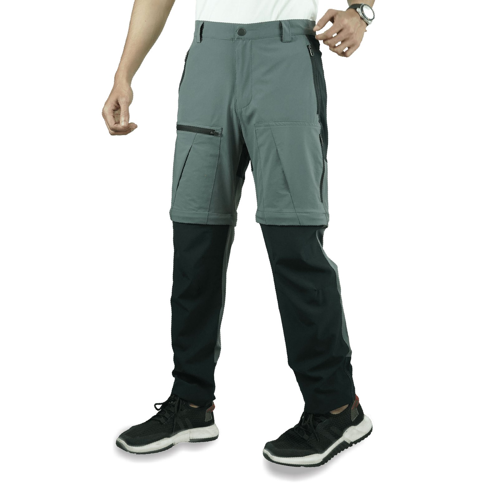 Quick Dry 2 in 1 Grey Contrast