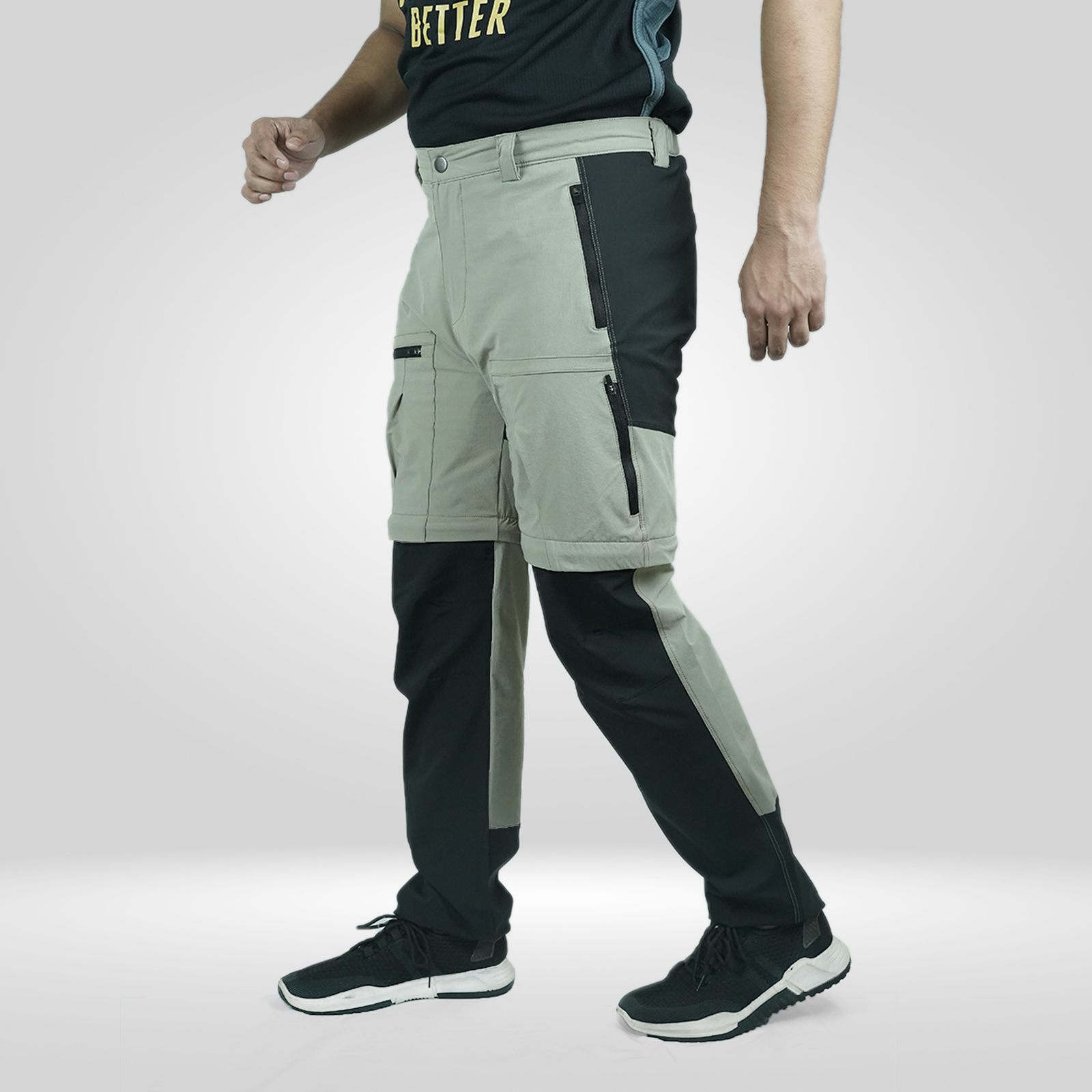 2 in 1 Mint Black Contrast