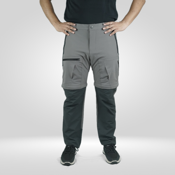 2 in 1 Charcoal Grey Contrast